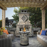 22 Inch Propane Fire Pit - Propane Table
