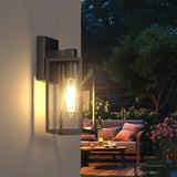Exterior Lighting Fixtures, 2Pack Outdoor Front Porch Lights for House, Outdoor Wall Sconce Lights