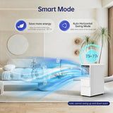 12000BTU Portable Air Conditioners with Remote, Floor Standing Cooling Portable AC Unit with Fan & Dehumidifier