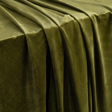 Stretch Velvet Fabric by The Yard | 63" Wide | Soft & Luxury | Crushed Velvet Fabric | 93% Polyester 7% Spandex