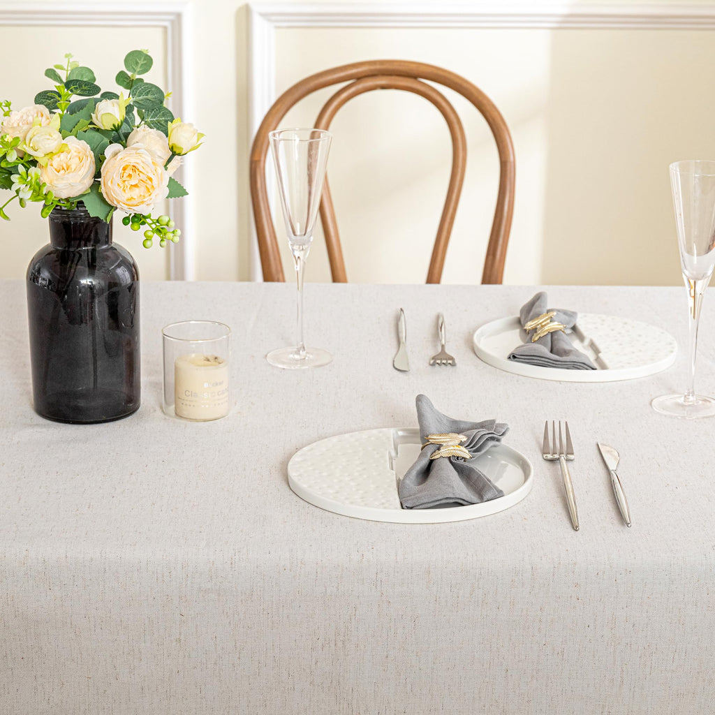 Table Cloth 60x102 in Rectangle Table, Waterproof Tablecloths