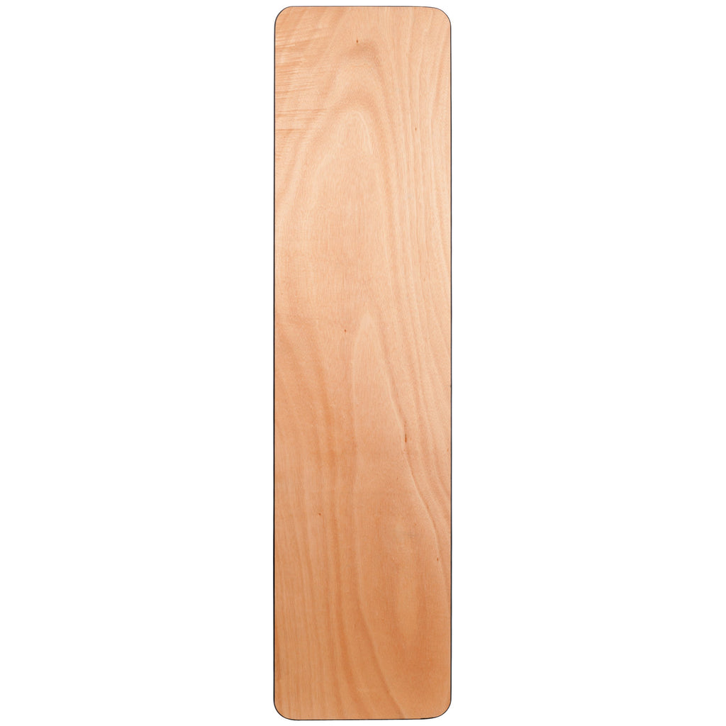 72" x 30" Natural Wood Rectangular Folding Table