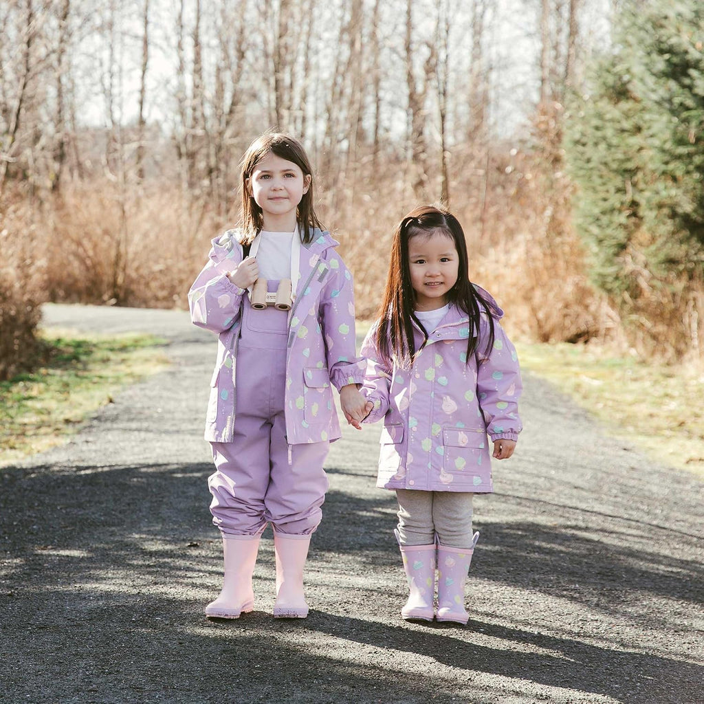 Puddle-Dry Rain Bib Pants for Toddlers