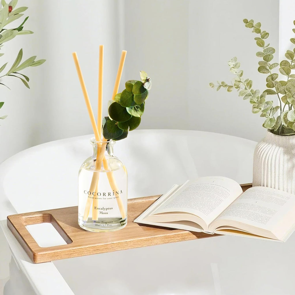 Reed Diffuser with Dried Eucalyptus - Set of 3