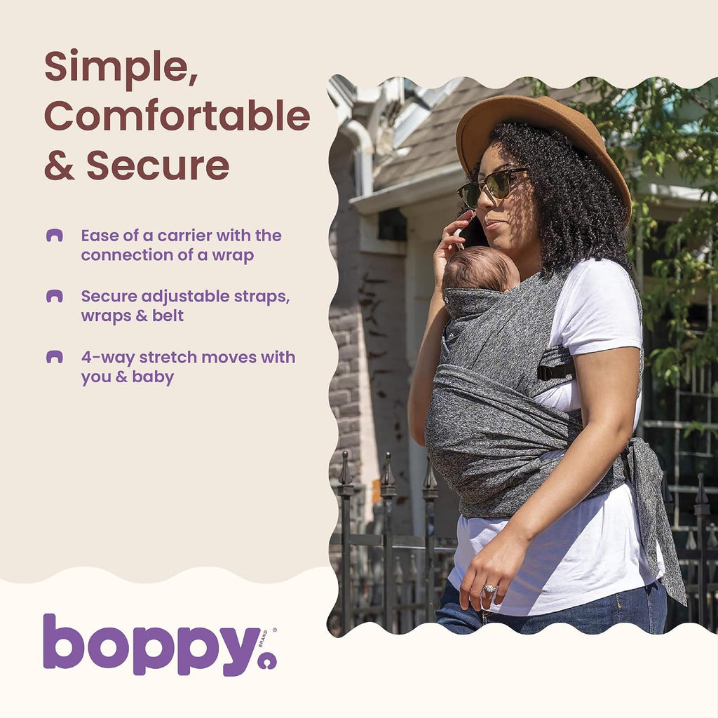 ComfyFit Adjust Baby Carrier, Secure Hybrid Wrap, Newborn to Toddler
