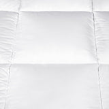Down Illusion All Season Hypoallergenic Down Alternative Comforter with Corner Loops, Full/Queen, Wh