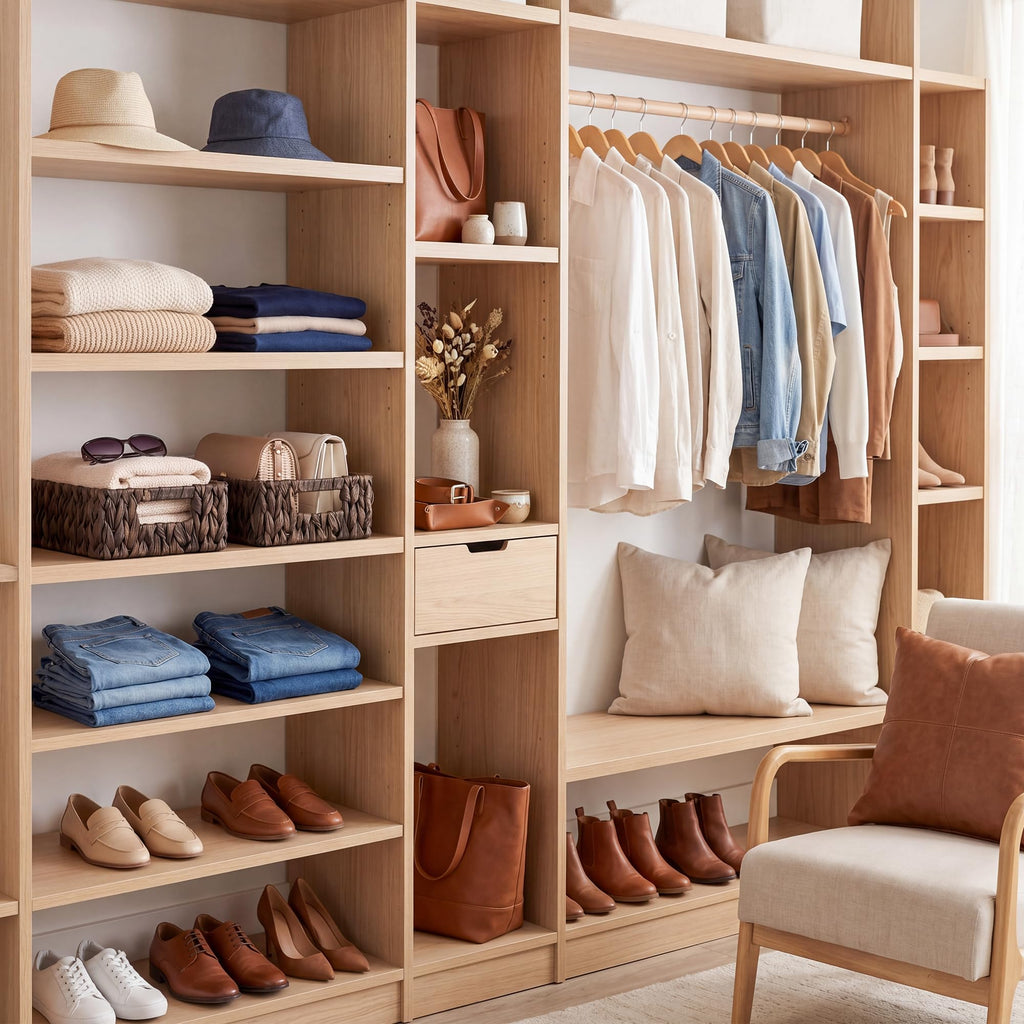Wicker Baskets for Storage, Rectangle Basket, Brown Baskets