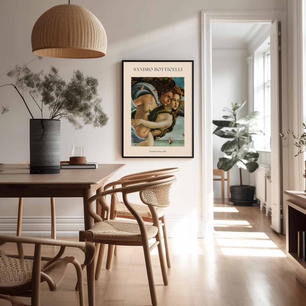 Master The Birth Of Venus Poster - Portrait Print - Mythology Art - Sandro Botticelli Design - Goddess Love Print