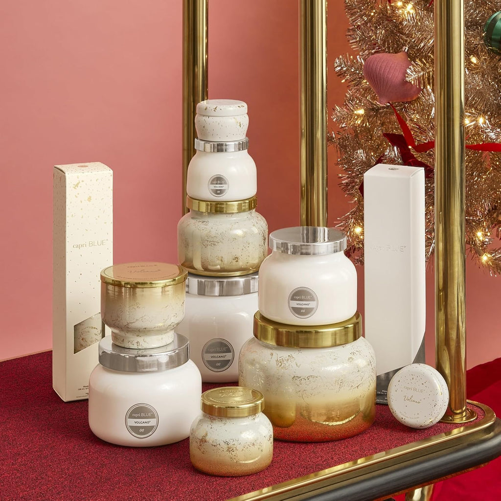 Glimmer Reed Diffuser Set - Includes Diffuser Sticks, Scented Oil, and Decorative Glass Bottle - Home Decor Room