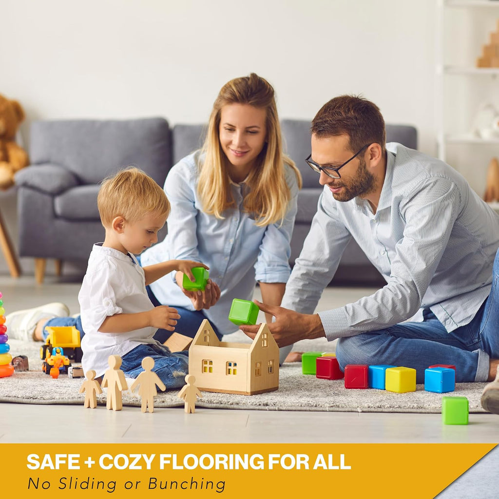 8' x 10' - Non-Slip Rug Pad, Non Skid Pads for Hardwood, Vinyl, Tile, Laminate Floors, Keep Area Rugs