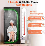 Portable Full-Body Steam Sauna Tent for Home
