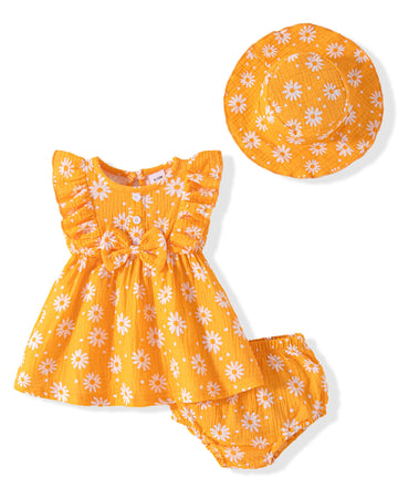 Baby Girl Dresses Infant Summer Sundress Sets Clothes