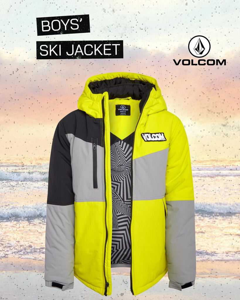 Boys Winter Jacket Water Wind Resistant Insulated Ski Parka Coat