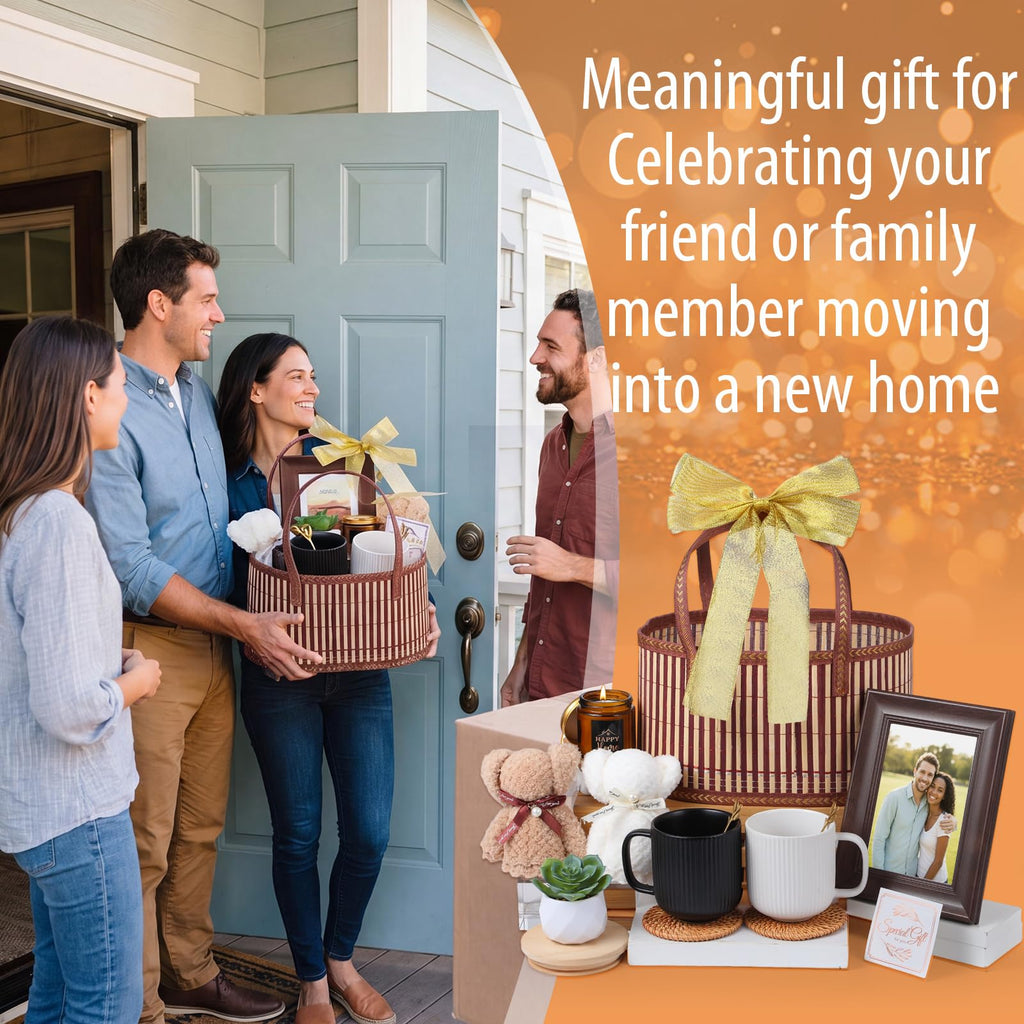 House Warming Gifts New House Basket, Classical