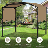 85"x 208" Universal Pergola Shade Cover, Garden Shade Replac - Image 4