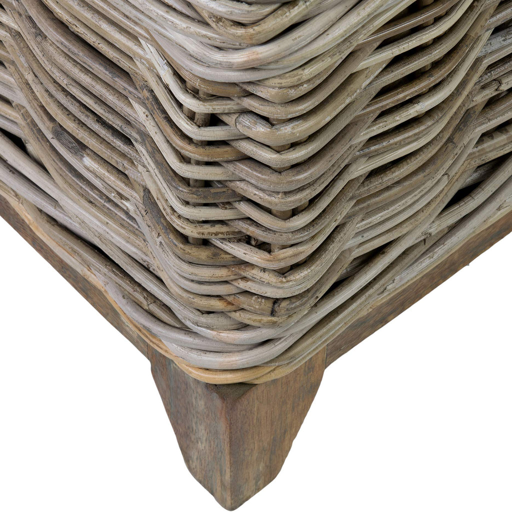 Kai Rattan coffee table Brown
