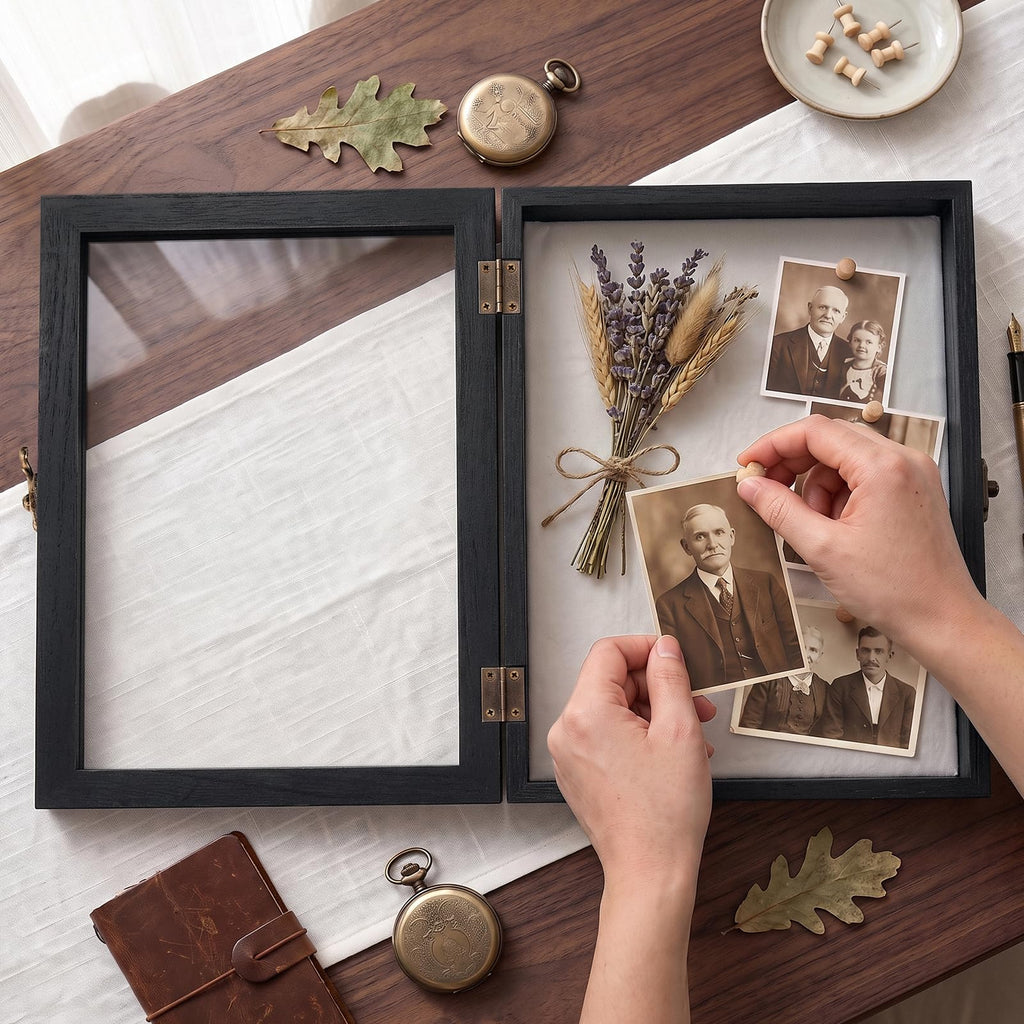 Extra Large Shadow Box 16x20 Display Case Picture Frame Black