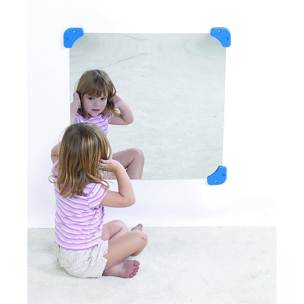 Square Mirror, Primary, 24" Width, 24" Length