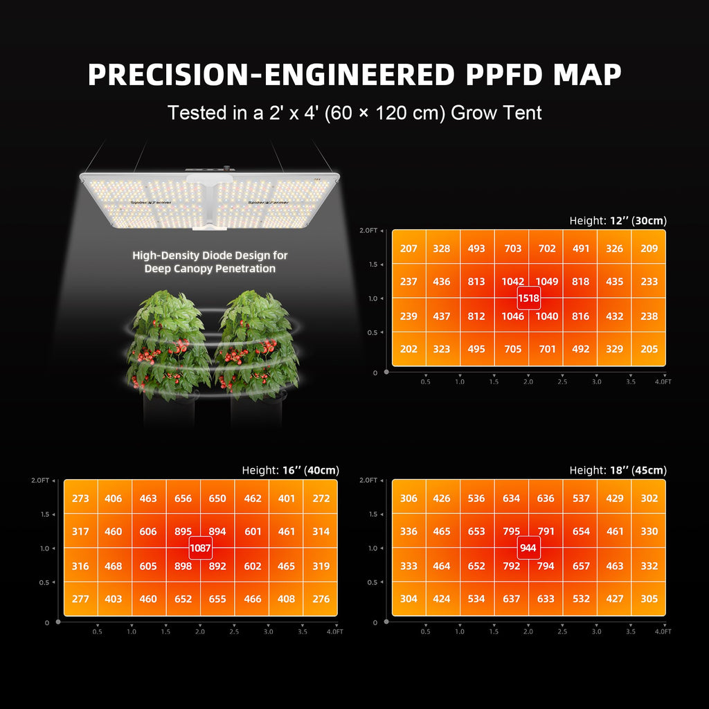 2x4 200W Complete Grow Tent Kit with GGS Auto Control