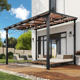 10' x 12' Gazebo for Patio, Gazebo Pergola with Sloped Roof, - Image 2