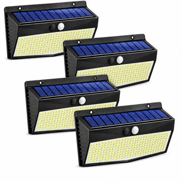368 LED Solar Motion Sensor Lights Outdoor Waterproof with 3 Modes