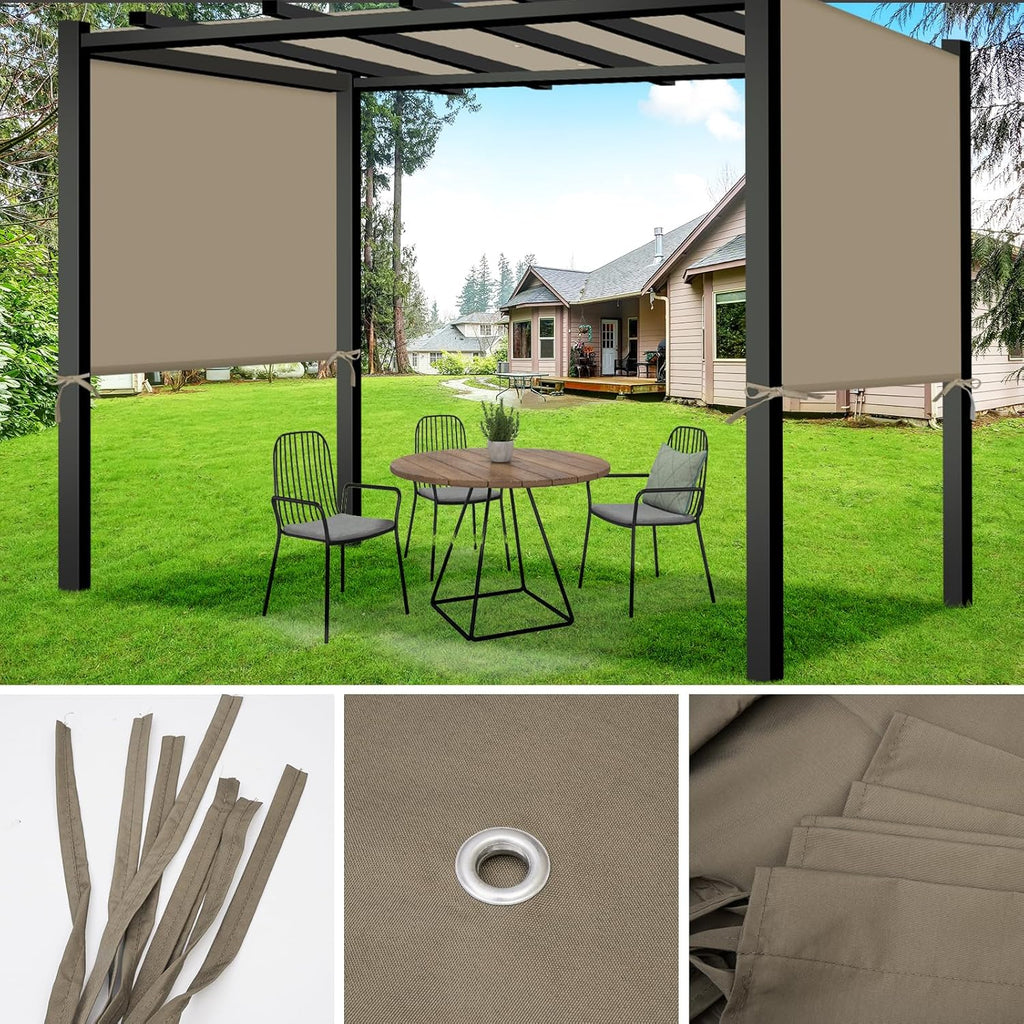 Universal Canopy Cover Replacement for 17x6.8 Ft Outdoor Per - Image 5