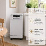 SD-9263W 18″ Portable Dishwasher - White
