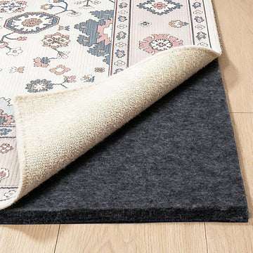 Felt Rug Pad - 1/8 8x10 Thick Foot Extra Large Area Liner for All Floors and Trims, Thick Pad for Hardwood Floors