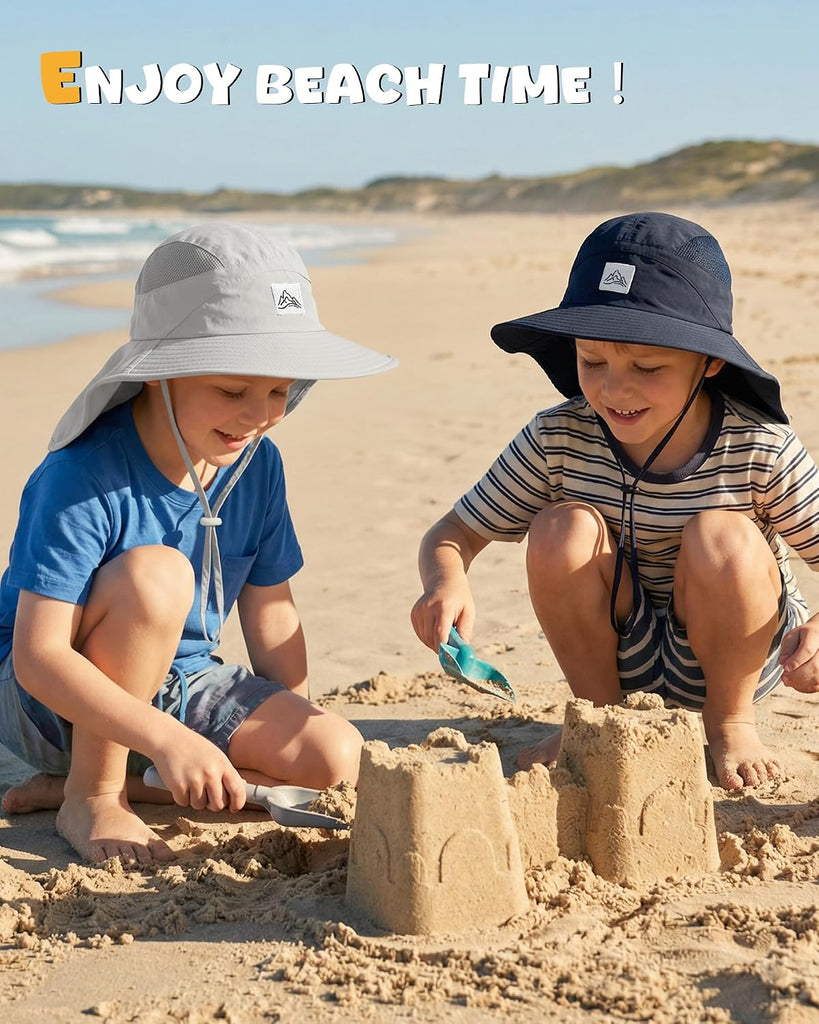 Toddler Sun Hat Kids Sun Protection for Baby Boys Girls Beach Fishing Hats