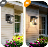 Outdoor Wall Lantern, Exterior Waterproof Wall Sconce Light Fixture