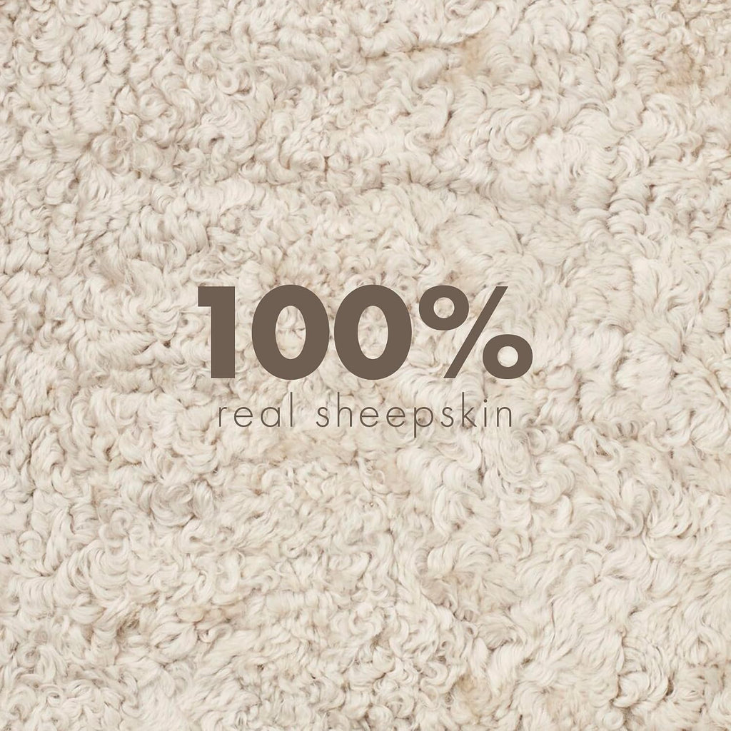 Sheepskin Rug & Chair Pad Short Hair, Beige