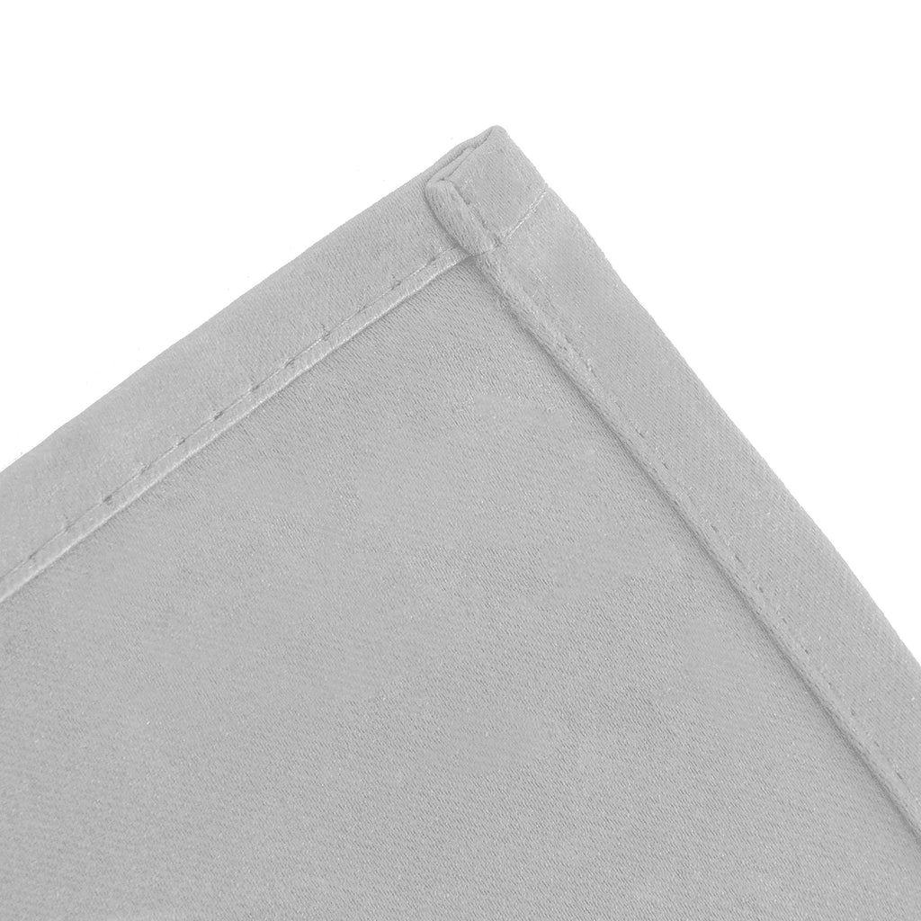 Light Grey Blackout Curtains 34 x 63 Inch Length/Set of 2 Curtain Panels/Thermal Insulated Room Darkening Blackout