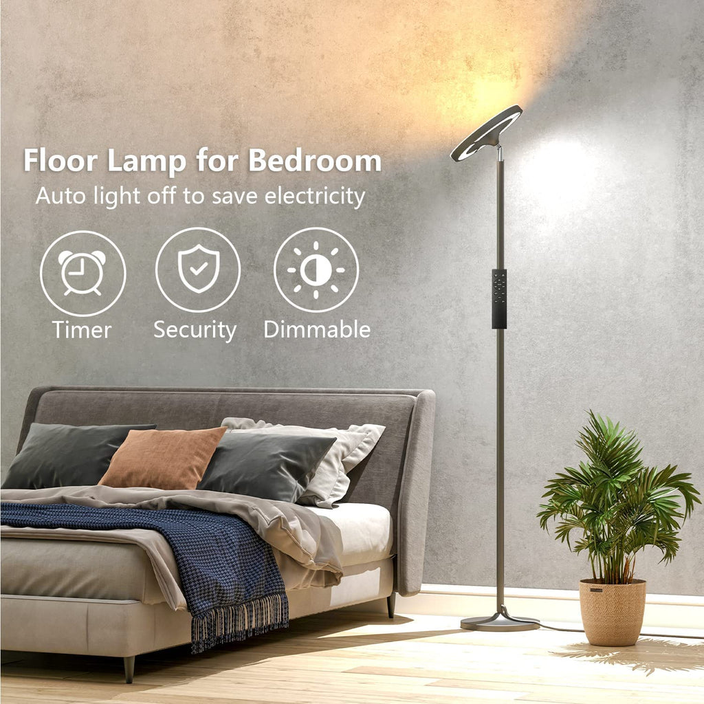 Double Side Lighting LED Floor Lamp with Remote Smart App 36W
