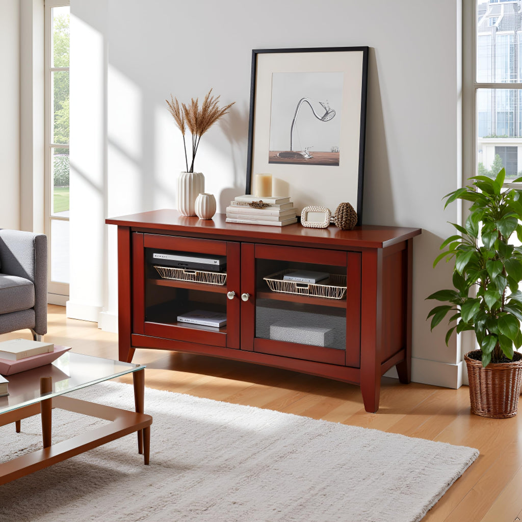 Shaker Cottage TV Stand for TVs up to 40", Cherry, 36 Inch