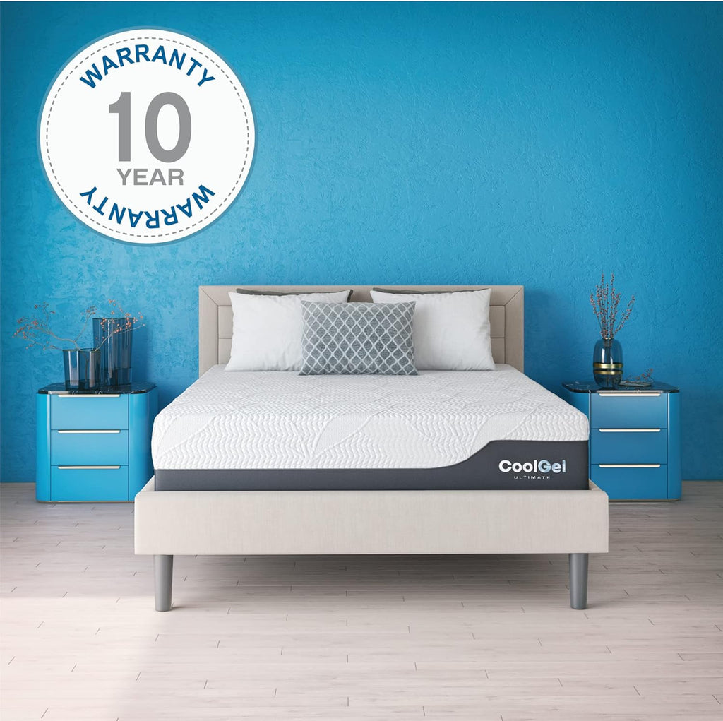 Ventilated Memory Foam 12-Inch Mattress | CertiPUR-US Certified | Bed-in-a-Box, California King