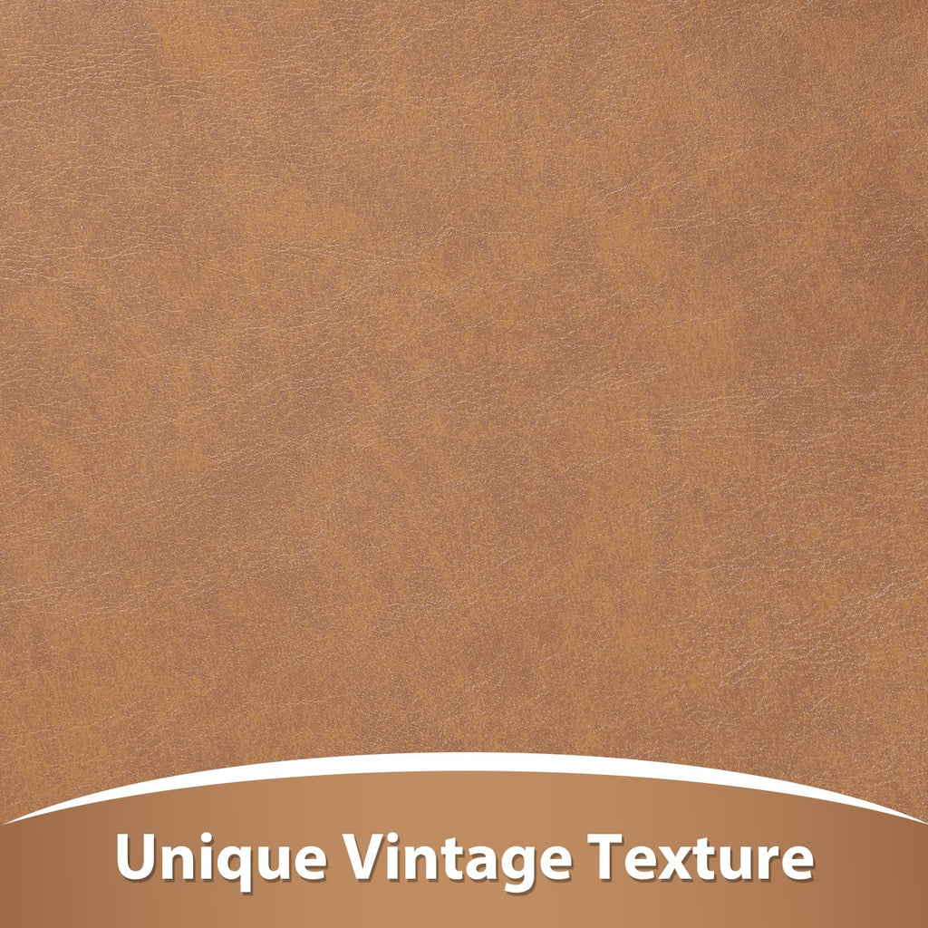 Faux Leather 1.3mm Upholstery Fabric by the Yard 8 Yard Orange