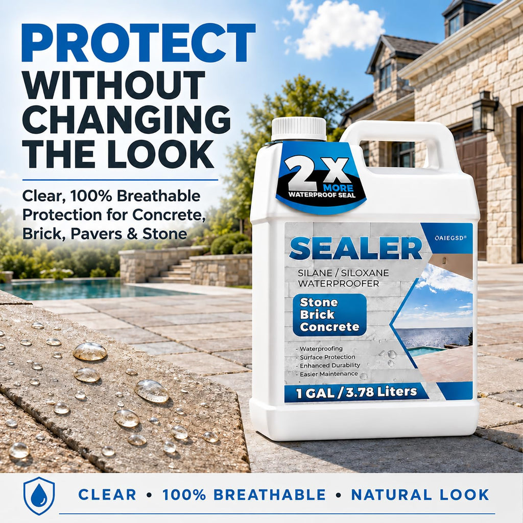 1 Gallon, Penetrating Water Repellent for Pavers & Stone