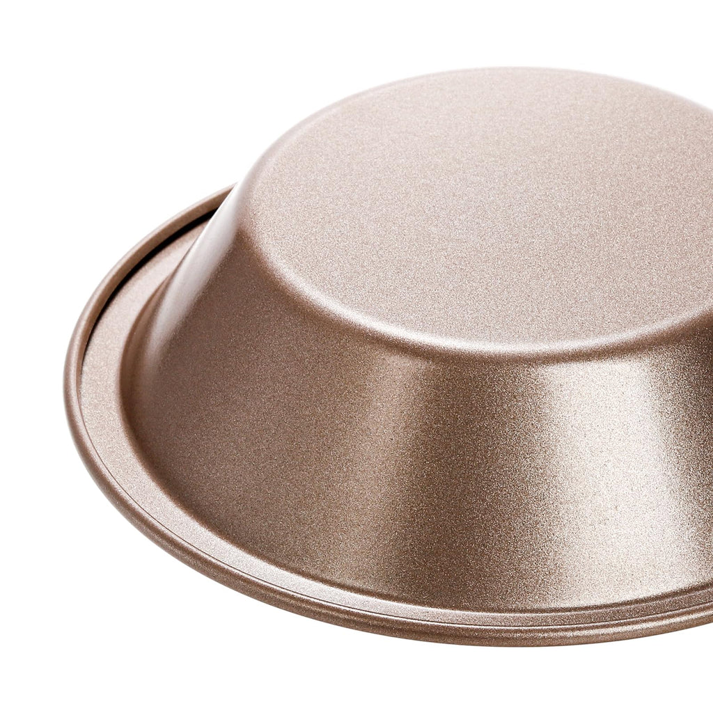 8 Pack Mini Pie Pan Set, 5 Inch Reusable Nonstick Individual Dish Pies Plate Carbon Steel Pie Tins Small Round Metal