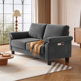 Vesgantti 70" Living Room Couch Sofa, Mid Century Modern Loveseat, Velvet Deep Couches for Small Spaces, Bedroom