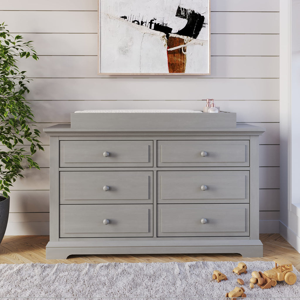 Universal Changing Table Topper, Convert Dresser into a Changing Table Surface, Securely Attaches, Non-Toxic, Baby