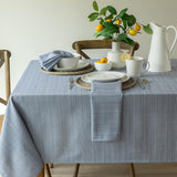 Cameron Textured Fabric Table Cloth, for Everyday Home Dining, Parties, Weddings & Holiday Tableclot