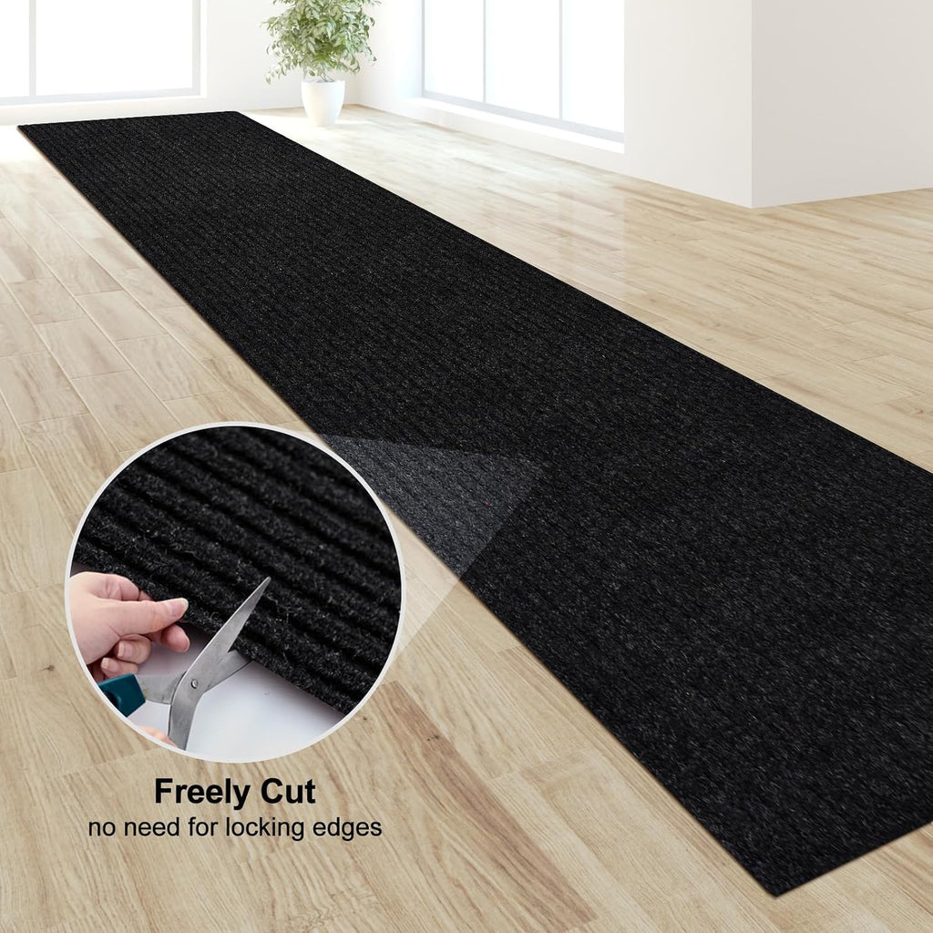 2Ft x 6Ft Outdoor Runner Rug Non Slip Carpet Runner Rubber Backing