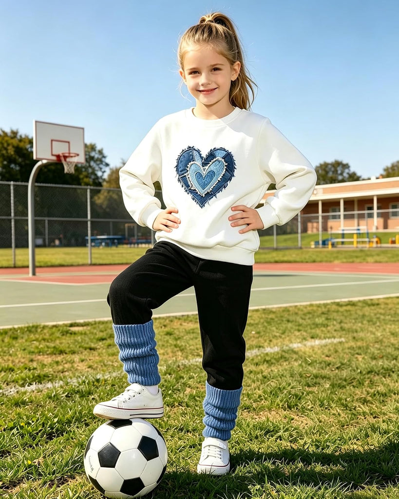 Toddler Girl Clothes Little Kids Fall Outfits Winter Sweatshirt Pants Set