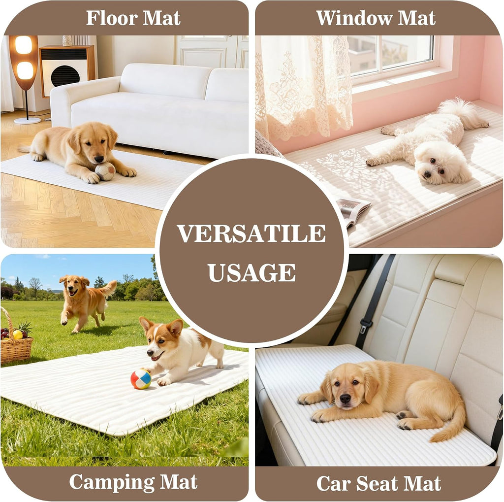 100% Waterproof Couch Cover, Pet Couch Covers for Dogs Washable, Non Slip Couch Covers for 3 Cushion Sofa Pet