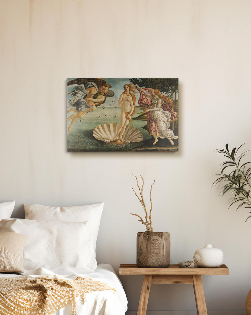 Birth of Venus Canvas Prints - Wrapped Gallery Canvas Wall Art - Classical Renaissance Decor - Vintage Masterpiece
