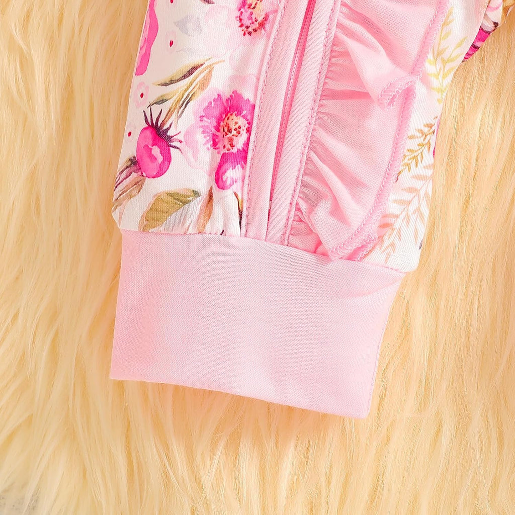Preemie Newborn Baby Girl Romper Piece Set