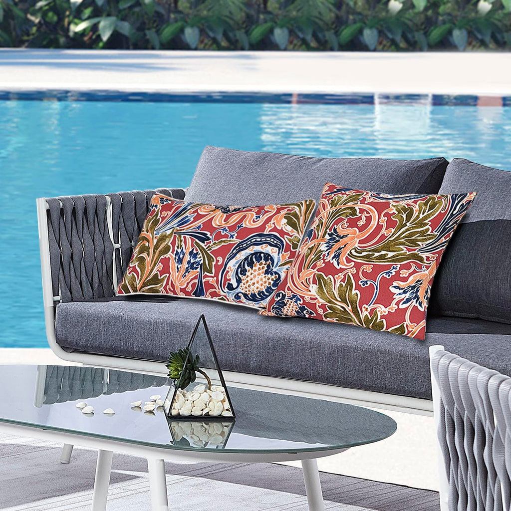 Outdoor Throw Pillows 12x20 Outdoor Pillows Cover with Insert