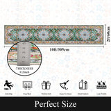 2' x 10' Boho Hallway Runner Rug, Non Slip Washable Vintage Farmhouse Accent Area Rug Carpet for Kit