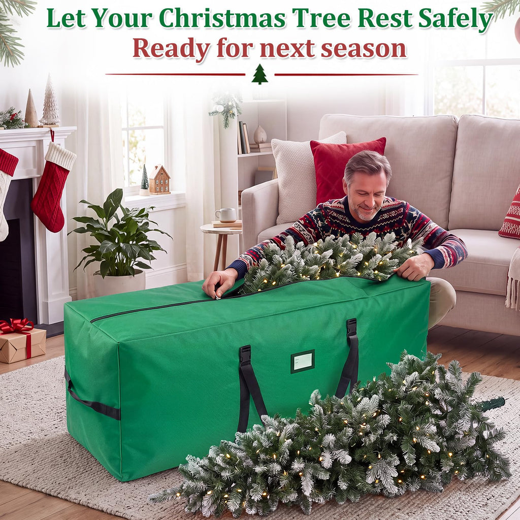 Christmas Tree Storage Bag 7.5 FT, 600D Oxford Tree Storage Box