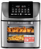 Air Fryer - 14 Qt All-in-One Rotisserie Oven with Digital Display, 12 Presets, Roast, Bake, Broil, D